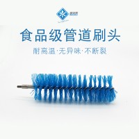 食安库管道刷头精密仪器刷清洁刷子刷头不同直径 配可弯曲杆