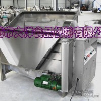 电加热油炸机，高效油水混合油炸机