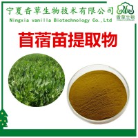 紫花苜蓿提取物80目 苜蓿提取液 苜蓿苗粉10:1 香豆素