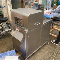 自动切红烧肉块机300D 切冻牛腩丁鸡胸肉带骨切丁机切鸡鸭