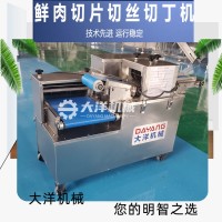 大洋牌新升级款鲜肉切条切丁一体机 商用款肉丁机