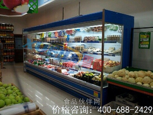 水果风幕柜 保鲜柜 饮料柜