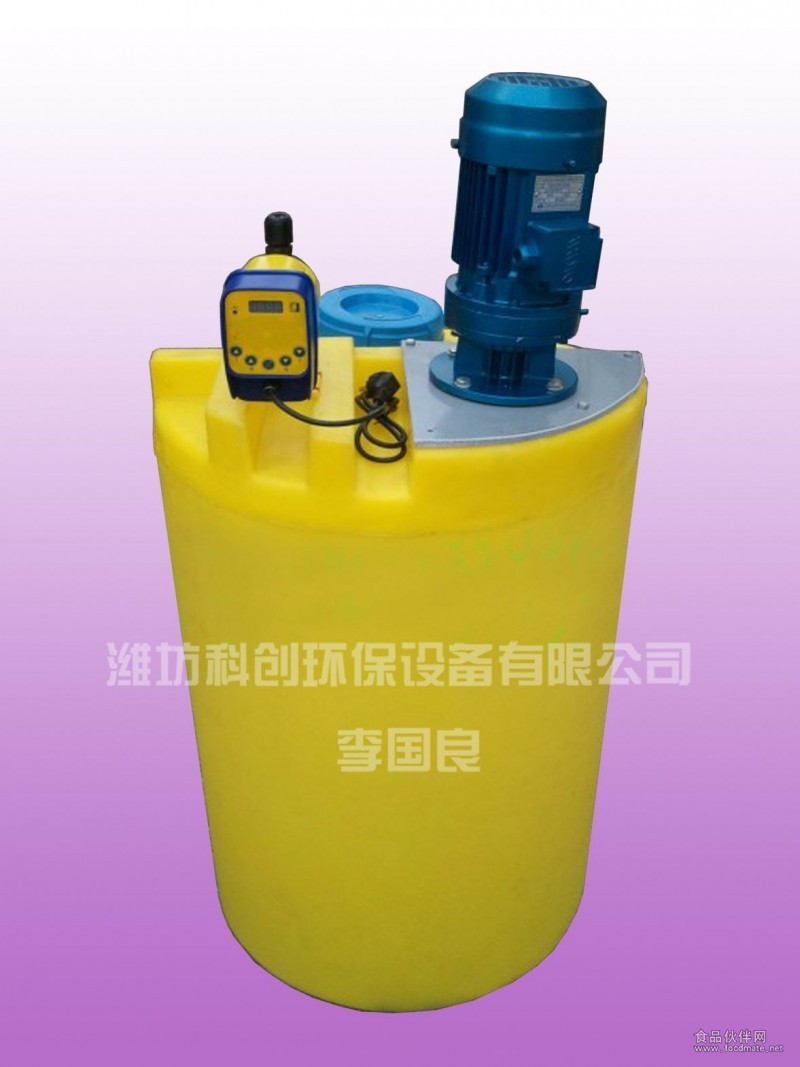 给排水加药系统配置表