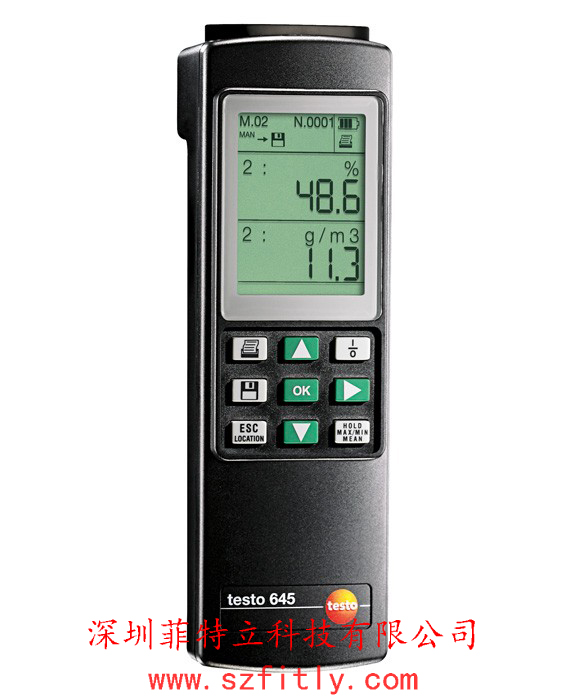 testo 645 - 工业湿度仪