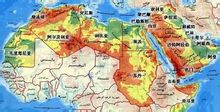 阿拉伯国家版图 阿拉伯国家版图