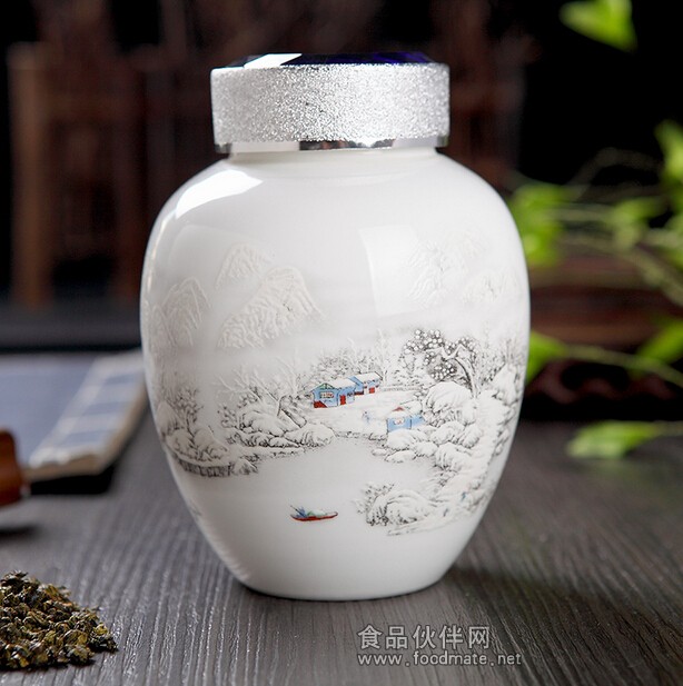高档陶瓷茶叶罐