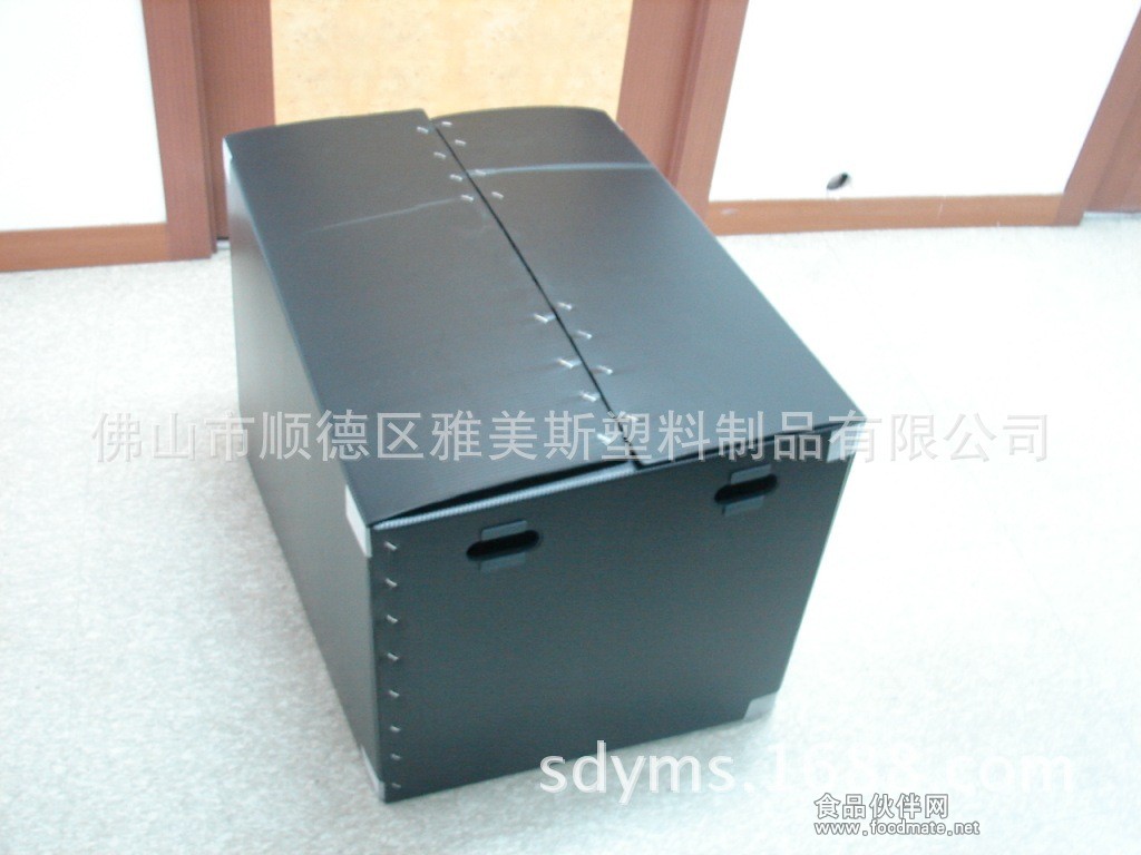 PP中空板周转箱，钙塑箱图片