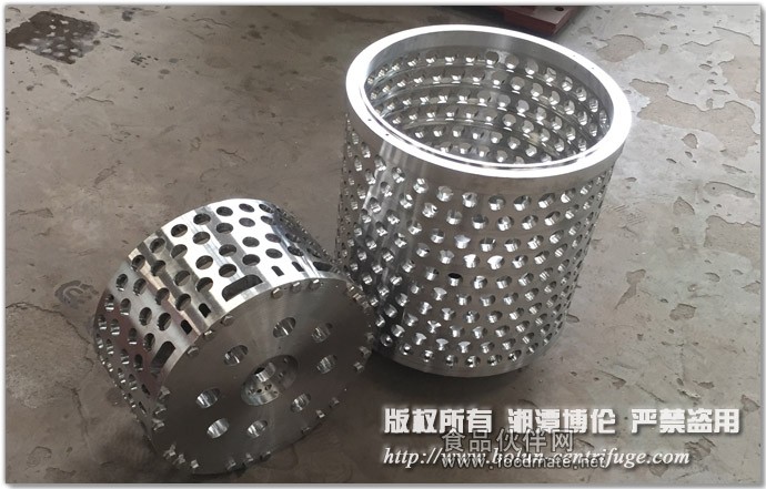 HR400-N型卧式双级活塞推料离心机转鼓