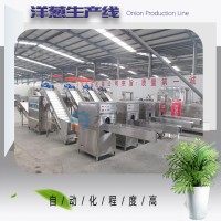 大洋牌定制款洋葱加工流水线 全自动洋葱切根脱皮生产线