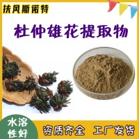 杜仲雄花提取物 水溶性好  杜仲雄花粉 工厂仓库发货