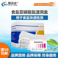 食盐中的亚硝酸盐检测盒 厂家直销