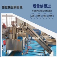 大洋供应XP1000型全自动土豆削皮机配套提升机更方便