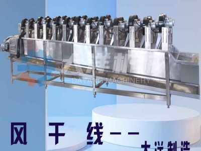 FG5000-2型全自动双排果蔬风干流水线图1