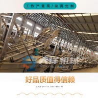 厂家定制全自动净菜加工生产线 连续式中央厨房配菜设备