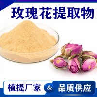 玫瑰花提取物 厂家供应水溶性玫瑰花粉 药食同源