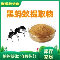 黑蚂蚁提取物 10: 1 黑蚂蚁粉 正规厂家供应