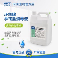 环凯季铵盐消毒液学校工厂地铁日用防护冷链消毒5kg