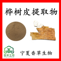 桦树皮提取物皂苷10:1 桦树皮粉浸膏粉 桦树皮提取液厂家