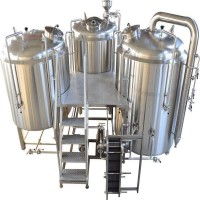 啤酒机器设备整套价格-2021500升自酿啤酒设备