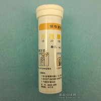 铜检测试纸 水中Cu2+离子含量快速检测 环保水处理0-300mg/l 水质检测 生产厂家直销价格