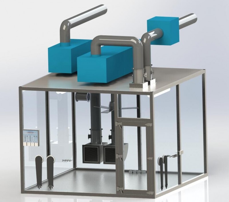 pm2.5洁净空气量试验舱