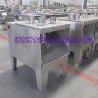 葛根切片设备 多孔式葛根切片机械 自动葛根切偏机器