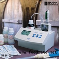 食品行业总酸滴定分析仪HI 84102