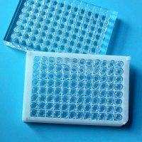 晶安生物酶标仪测定紫外波段石英96孔板 全石英酶标板带框