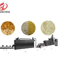 中型速食米生产线 全自动的强化营养米生产设备人造大米生产线