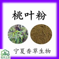 桃叶粉原粉100目 桃树叶粉细粉 桃叶提取物10:1
