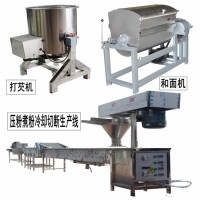 商用一条龙土豆粉机组，变径螺旋压粉生产线