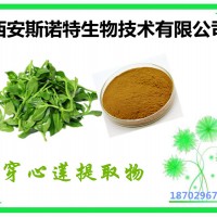 穿心莲提取物 穿心莲比例萃取 规格 10:1 厂家