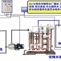 新型农村净化水无菌水厂井水河水一体化净水自动生产线