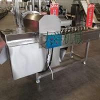 鲜玉米切段机 自动化甜玉米分段设备 切玉米段机械