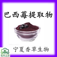 巴西莓提取物10:1速溶巴西莓粉浓缩粉80目阿萨伊果粉