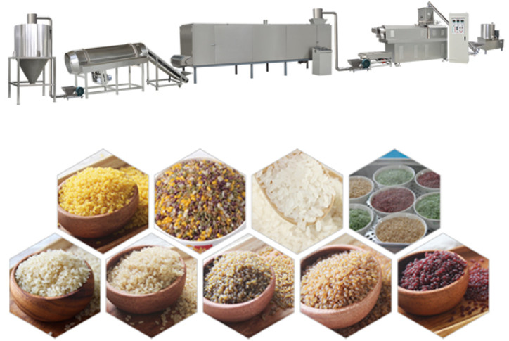 nutrition rice production line