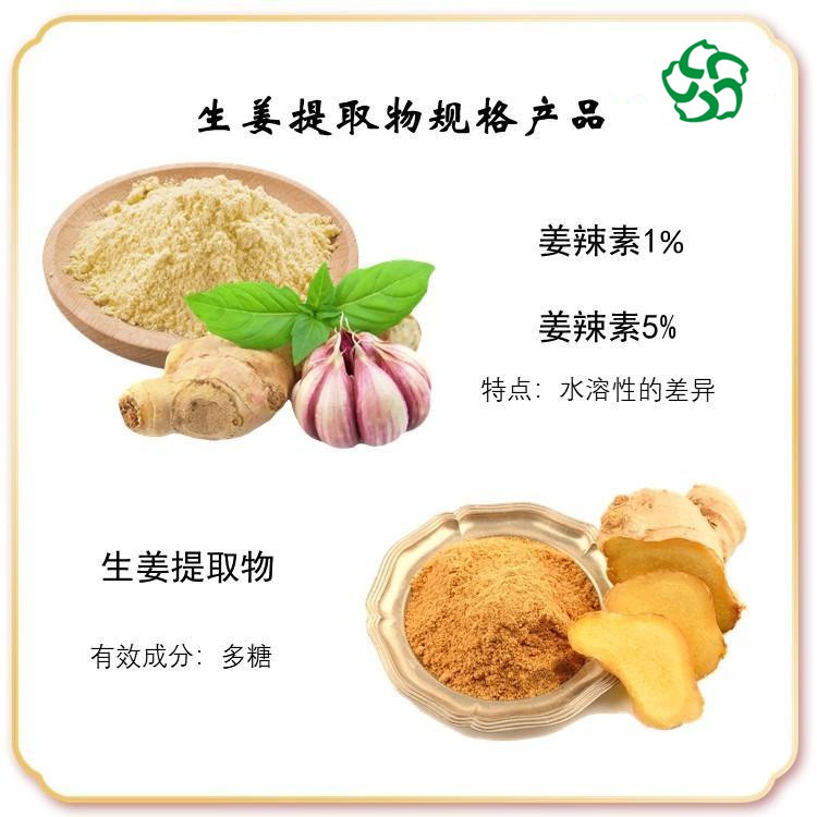 生姜提取物规格产品