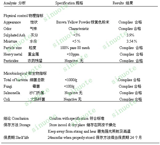 SNT检测报告