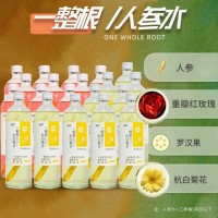 名启一整根人参熬夜水 重瓣玫瑰杭白菊植物饮料招商代理