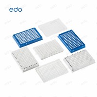 0.2mL96孔PCR板 半裙边 透明 EDO pcr板