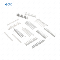 0.2mLPCR8联排管盖EDO 孔型平盖 白色管 八连管