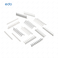 0.2mLPCR8联排管盖 EDO 不可拆 光学平盖 透明管