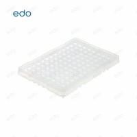 0.1mL96孔PCR板 EDO 无裙边 白色 黑字 反应板