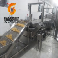 腐竹片油炸机供应厂家 新希望豆皮油炸设备定制