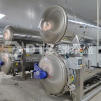 不锈钢高温杀菌锅 全自动鸭蛋灭菌锅 电加热蒸煮锅厂家