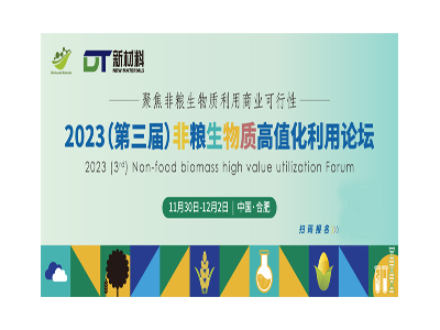 2023(第三届)非粮生物质高值化利用论坛