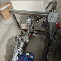 供应移动式304不锈钢防爆化工液体灌装机