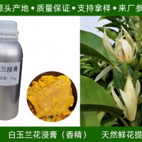 白玉兰花浸膏（香精）白玉兰花提取 源头产地供应