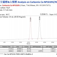 甘露醇山梨醇 聚苯乙烯/二乙烯基苯 磺化交联钙型阳离子交换柱