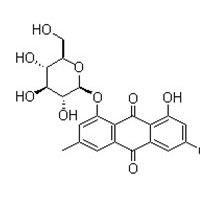大黄素-1-O-葡萄糖苷标准品